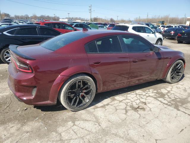 2C3CDXL93LH157319 - 2020 DODGE CHARGER SRT HELLCAT BURGUNDY photo 3