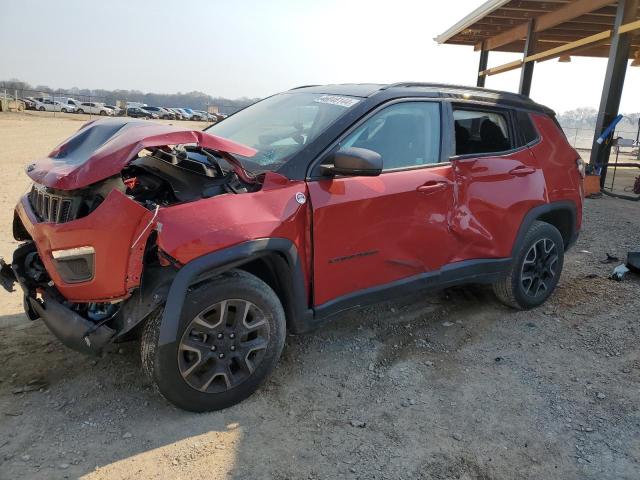 3C4NJDDB9KT765557 - 2019 JEEP COMPASS TRAILHAWK RED photo 1