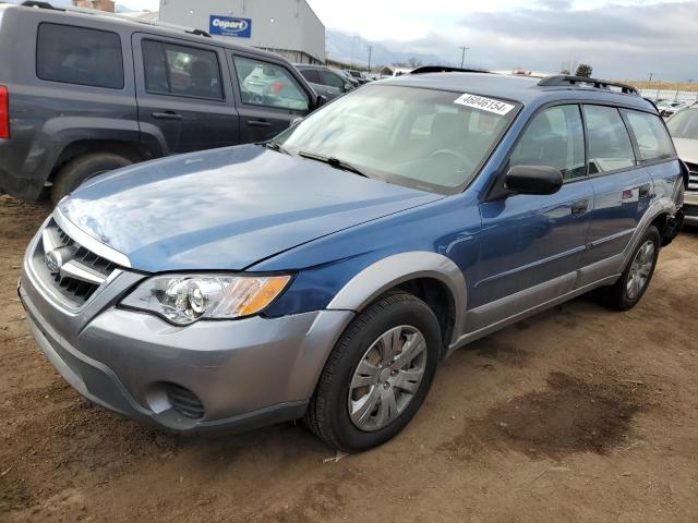 4S4BP60C887348726 - 2008 SUBARU OUTBACK BLUE photo 1