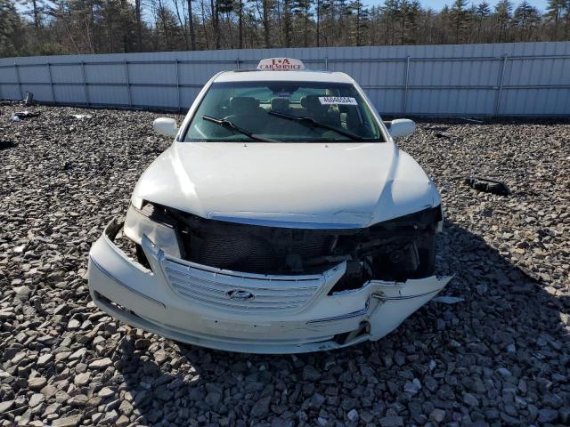 KMHFC46F77A155522 - 2007 HYUNDAI AZERA SE WHITE photo 5