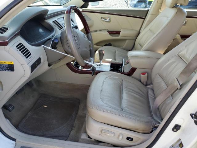 KMHFC46F77A155522 - 2007 HYUNDAI AZERA SE WHITE photo 7