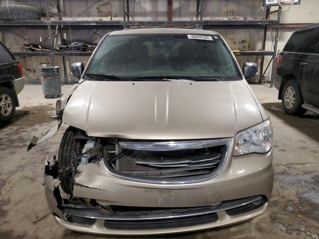 2C4RC1CG4ER251808 - 2014 CHRYSLER TOWN & COU TOURING L GOLD photo 5