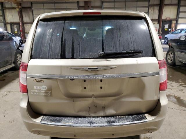 2C4RC1CG4ER251808 - 2014 CHRYSLER TOWN & COU TOURING L GOLD photo 6