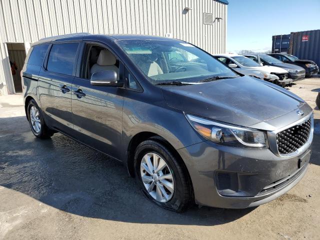 KNDMB5C15G6130537 - 2016 KIA SEDONA LX BLACK photo 4