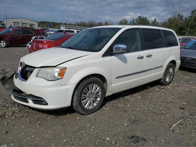 2C4RC1CG1DR559100 - 2013 CHRYSLER TOWN & COU TOURING L WHITE photo 1