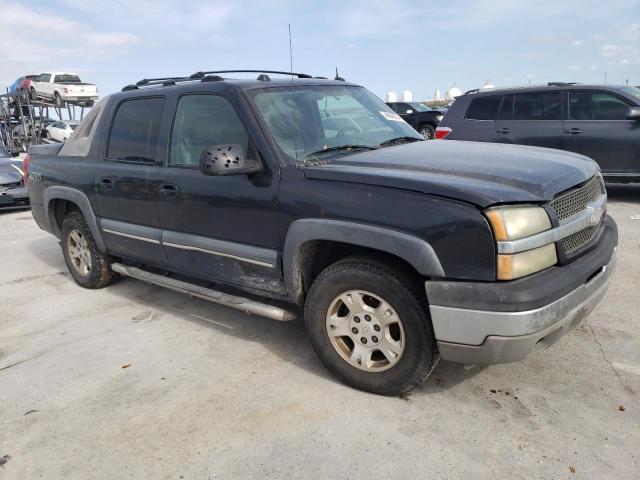 3GNEC12T54G111582 - 2004 CHEVROLET AVALANCHE C1500 BLACK photo 4