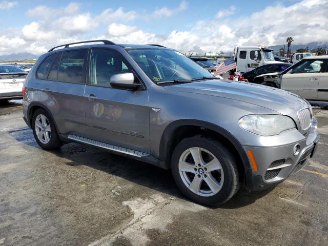 5UXZW0C55CL664387 - 2012 BMW X5 XDRIVE35D GRAY photo 4