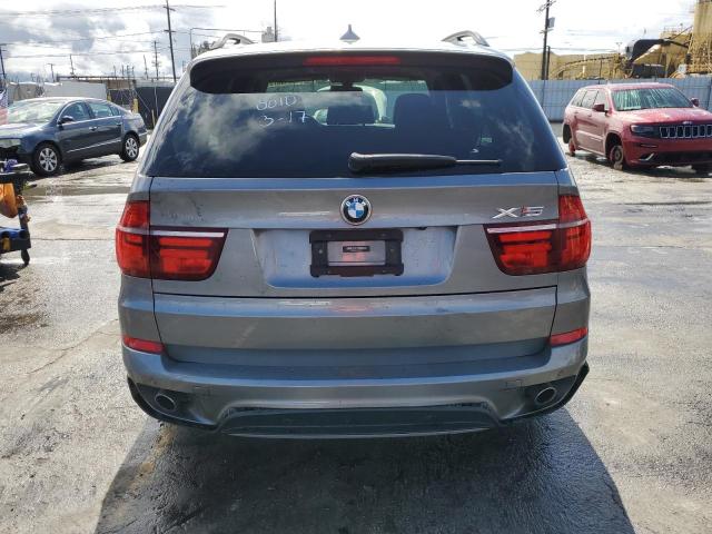 5UXZW0C55CL664387 - 2012 BMW X5 XDRIVE35D GRAY photo 6