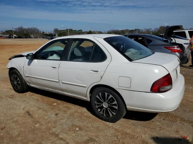 3N1CB51D43L709465 - 2003 NISSAN SENTRA XE WHITE photo 2