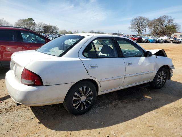 3N1CB51D43L709465 - 2003 NISSAN SENTRA XE WHITE photo 3