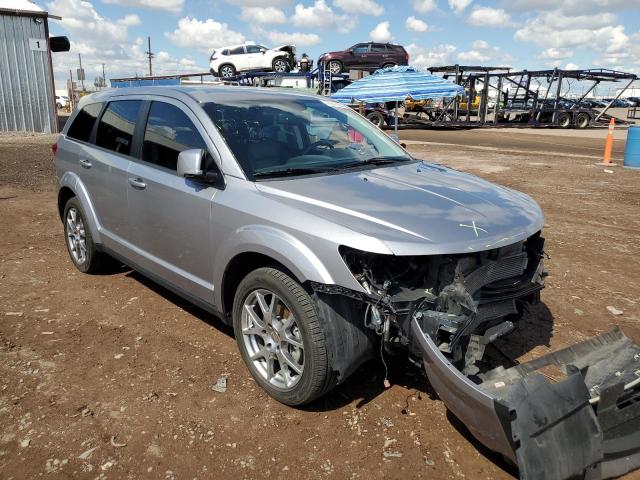 3C4PDCEG2HT626593 - 2017 DODGE JOURNEY GT SILVER photo 4