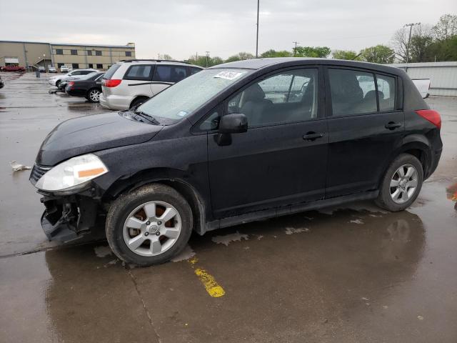 3N1BC13EX7L399741 - 2007 NISSAN VERSA S BLACK photo 1