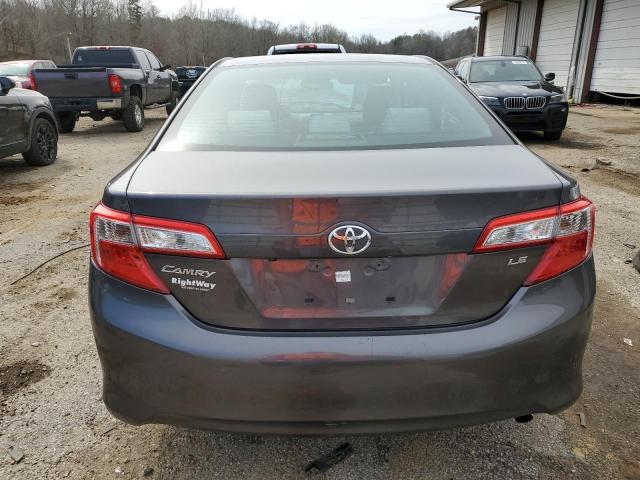 4T4BF1FK8ER397545 - 2014 TOYOTA CAMRY L GRAY photo 6