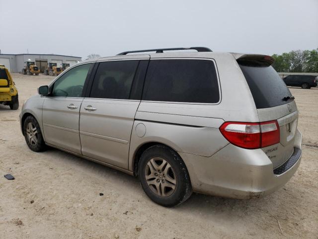 5FNRL384X6B407650 - 2006 HONDA ODYSSEY EX SILVER photo 2