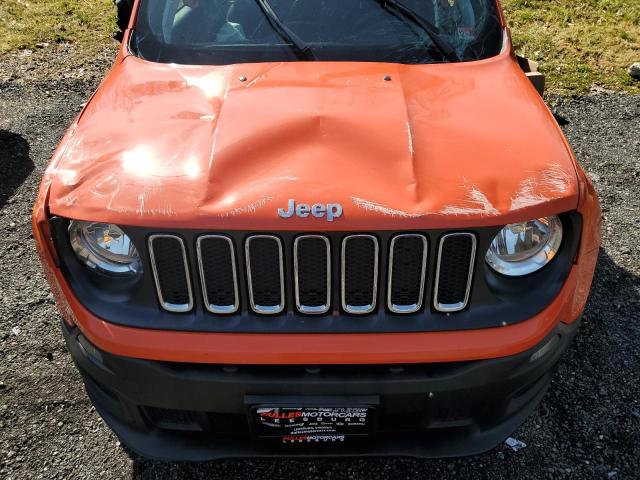 ZACCJBABXJPJ00797 - 2018 JEEP RENEGADE SPORT ORANGE photo 11