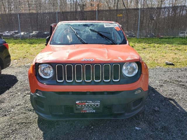 ZACCJBABXJPJ00797 - 2018 JEEP RENEGADE SPORT ORANGE photo 5