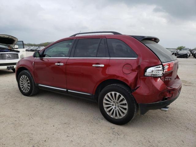 2LMDJ6JK1FBL29184 - 2015 LINCOLN MKX BURGUNDY photo 2