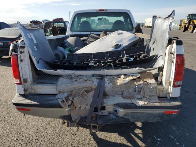 1FTNF20S11EB66145 - 2001 FORD F250 SUPER DUTY WHITE photo 6