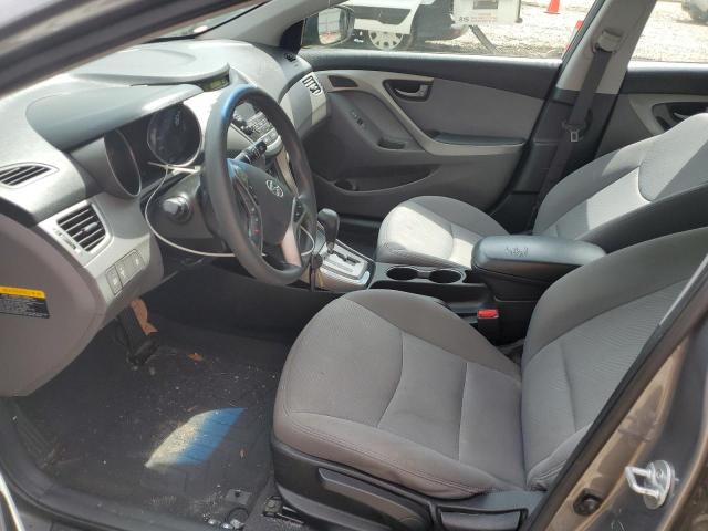 5NPDH4AEXDH399648 - 2013 HYUNDAI ELANTRA GLS GRAY photo 7