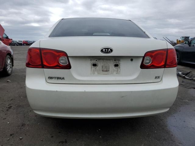 KNAGE123665076683 - 2006 KIA OPTIMA LX WHITE photo 6