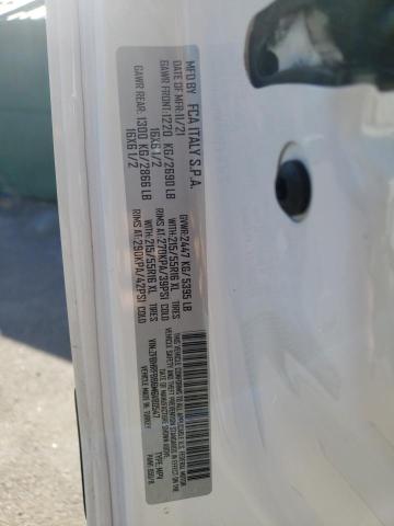 ZFBHRFBB6M6V80547 - 2021 RAM PROMASTER SLT WHITE photo 14