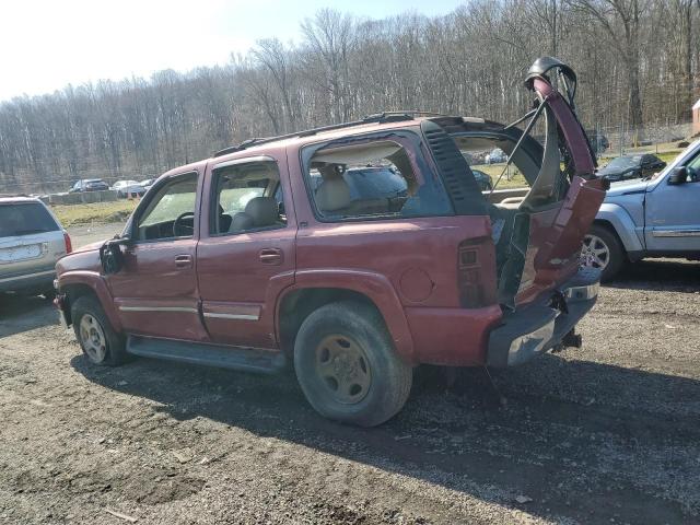 1GNEK13Z04J320474 - 2004 CHEVROLET TAHOE K1500 BURGUNDY photo 2