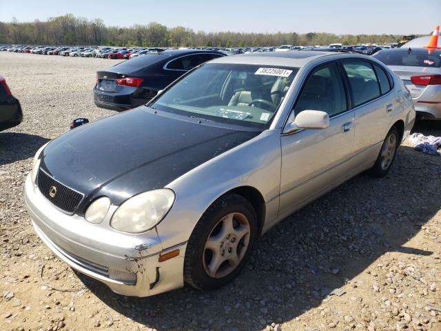 JT8BD68S3Y0084685 - 2000 LEXUS GS 300 SILVER photo 2