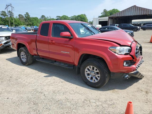 5TFRX5GN5GX053439 - 2016 TOYOTA TACOMA ACCESS CAB 红色 照片 4