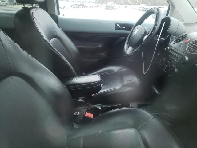 3VWRW3AG3AM026414 - 2010 VOLKSWAGEN NEW BEETLE BLUE photo 5