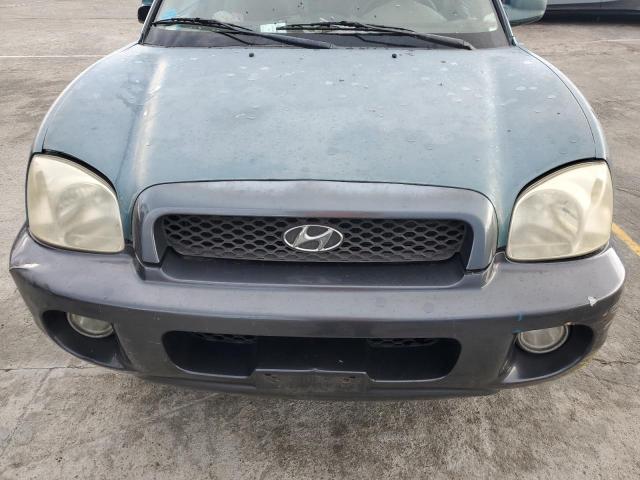 KM8SC83D01U061285 - 2001 HYUNDAI SANTA FE GLS GREEN photo 11