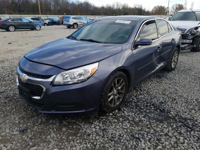 1G11C5SL3EF124115 - 2014 CHEVROLET MALIBU 1LT 蓝色 照片 2