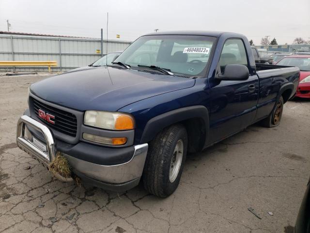 1GTEC14W5XE521875 - 1999 GMC NEW SIERRA C1500 BLUE photo 1