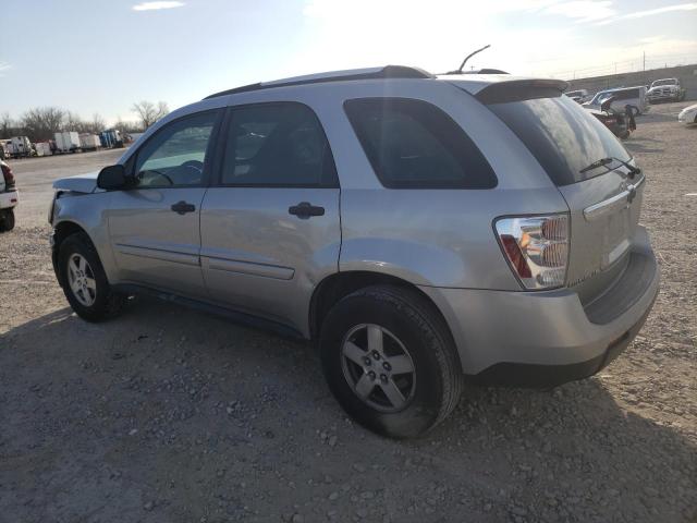 2CNDL13F886041442 - 2008 CHEVROLET EQUINOX LS SILVER photo 2