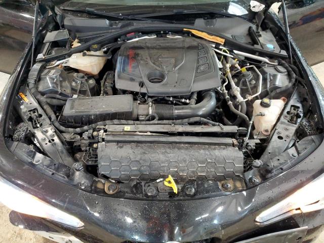 ZARFAEDN6H7533554 - 2017 ALFA ROMEO GIULIA Q4 BLACK photo 11