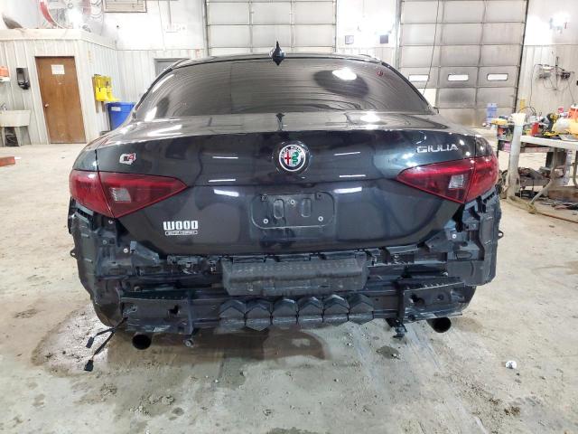 ZARFAEDN6H7533554 - 2017 ALFA ROMEO GIULIA Q4 BLACK photo 6
