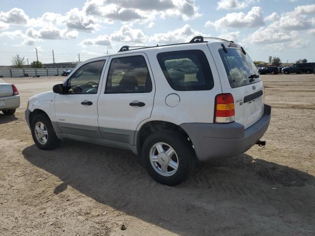 1FMYU03131KB99753 - 2001 FORD ESCAPE XLT WHITE photo 2