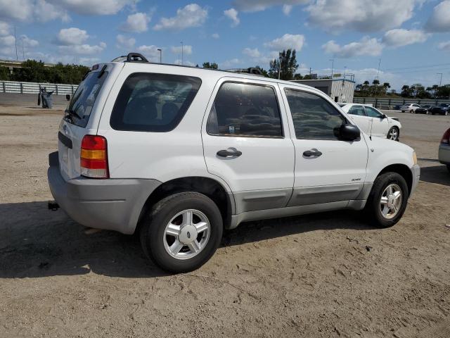 1FMYU03131KB99753 - 2001 FORD ESCAPE XLT WHITE photo 3