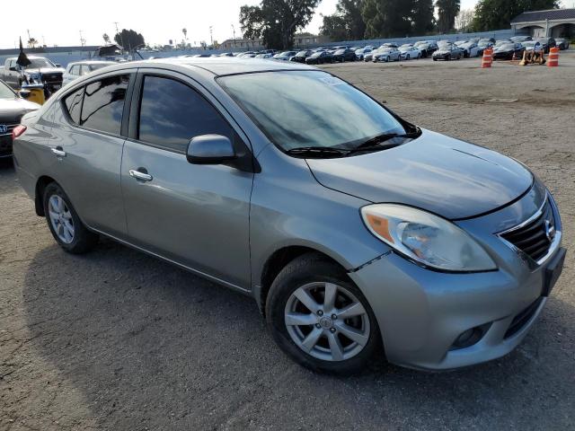 3N1CN7AP1CL835473 - 2012 NISSAN VERSA S SILVER photo 4