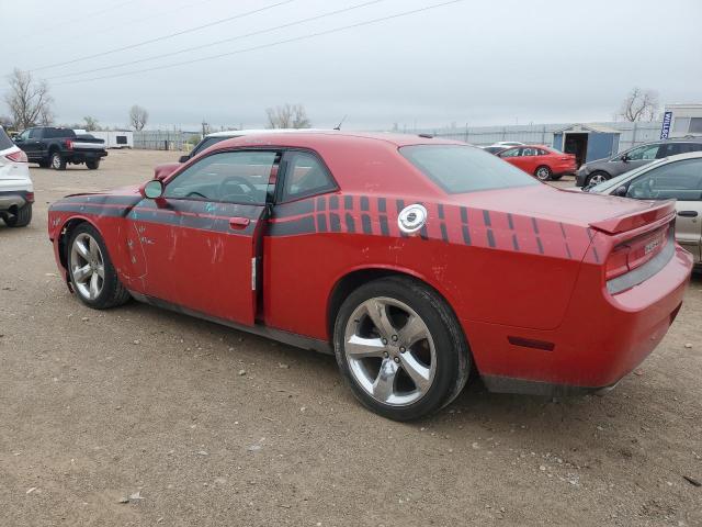 2C3CDYAG5CH238992 - 2012 DODGE CHALLENGER SXT RED photo 2