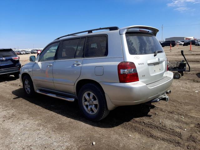 JTEDP21A540007088 - 2004 TOYOTA HIGHLANDER BASE SILVER photo 2