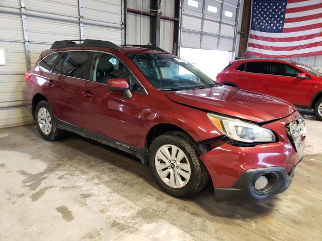 4S4BSBCC4F3361125 - 2015 SUBARU OUTBACK 2.5I PREMIUM BURGUNDY photo 4