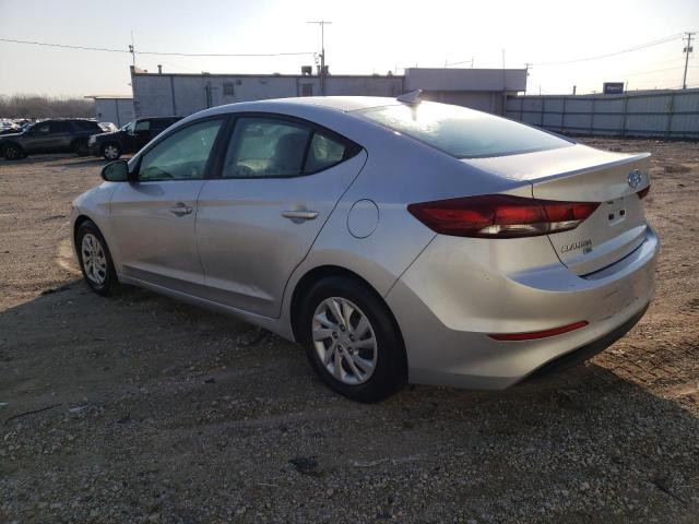 5NPD74LF4HH200124 - 2017 HYUNDAI ELANTRA SE SILVER photo 2