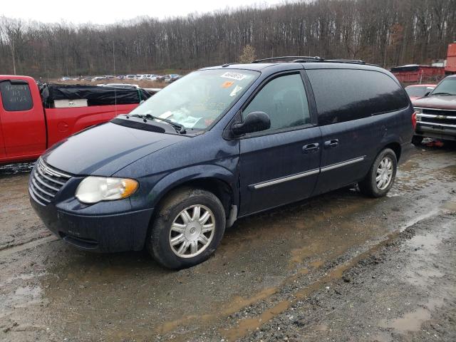 2A8GP54L27R296594 - 2007 CHRYSLER TOWN & COU TOURING 蓝色 照片 1