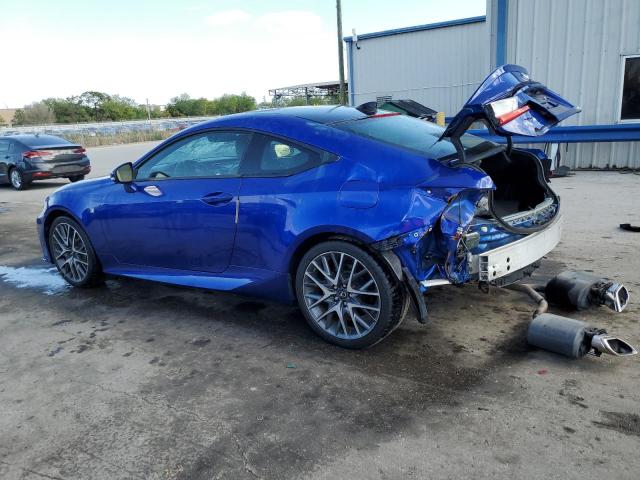 JTHHE5BC5F5007108 - 2015 LEXUS RC 350 BLUE photo 2