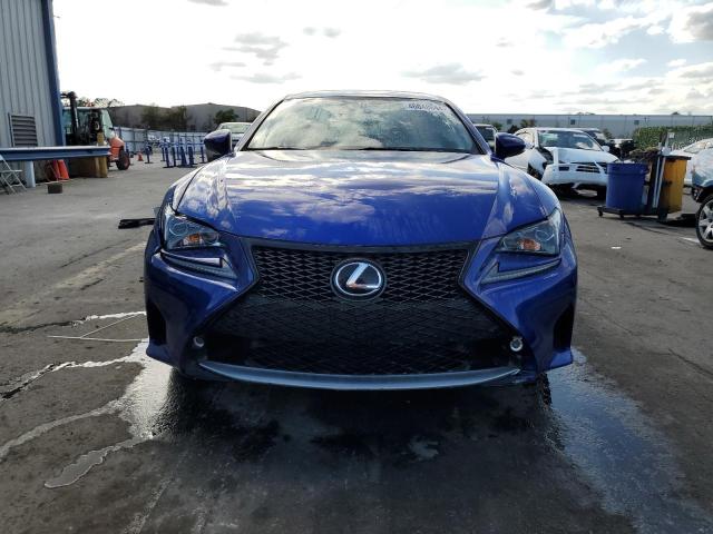 JTHHE5BC5F5007108 - 2015 LEXUS RC 350 BLUE photo 5