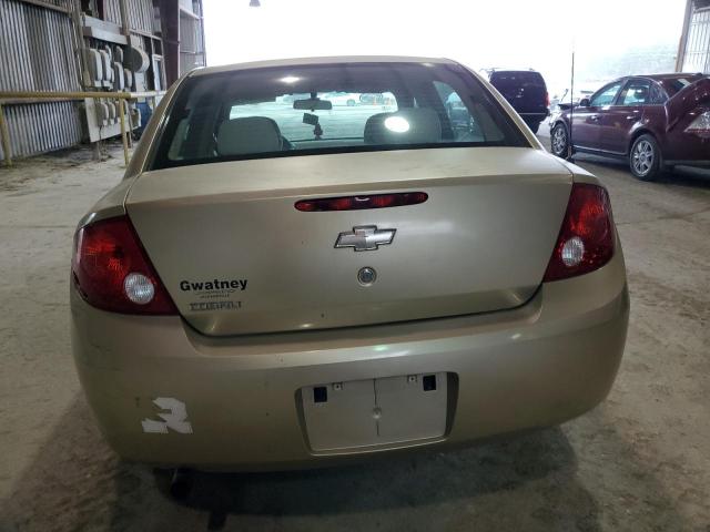 1G1AK52FX57570284 - 2005 CHEVROLET COBALT TAN photo 6