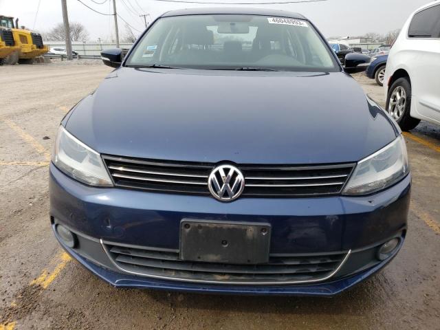 3VWLX7AJ0BM030234 - 2011 VOLKSWAGEN JETTA SEL BLUE photo 5