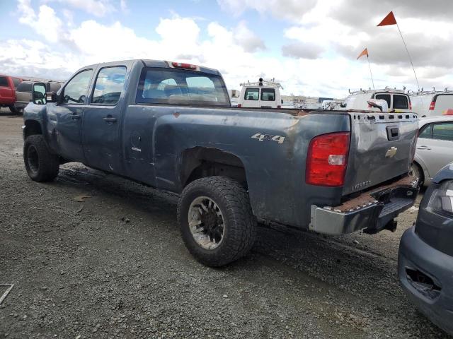 1GC4KZCG0CF108581 - 2012 CHEVROLET SILVERADO K3500 GRAY photo 2