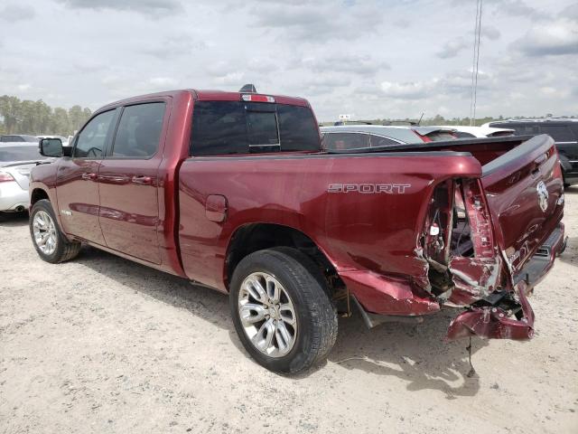 1C6SRFRT1PN526804 - 2023 RAM 1500 LARAMIE BURGUNDY photo 2