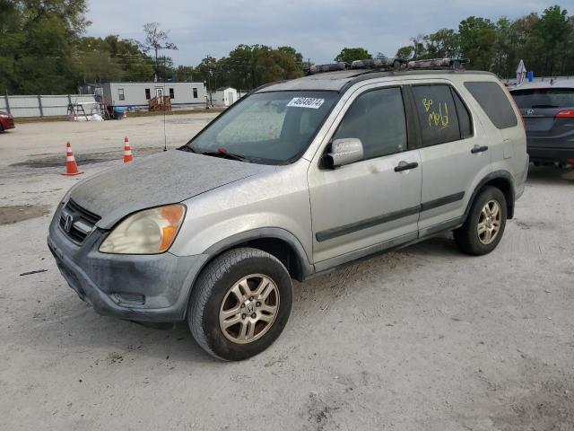 JHLRD78824C005898 - 2004 HONDA CR-V EX SILVER photo 1